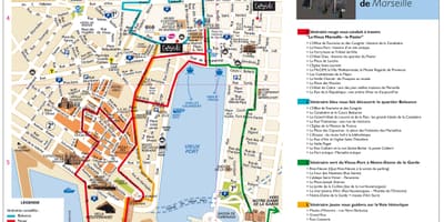 Marseille hartă turistică pdf