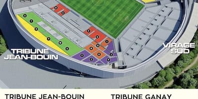 Harta Marseille stadion de fotbal 