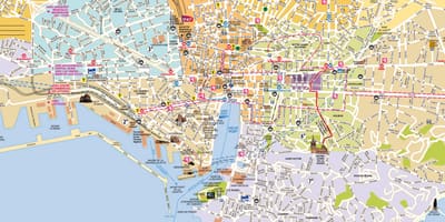 Harta Marseille suburbie
